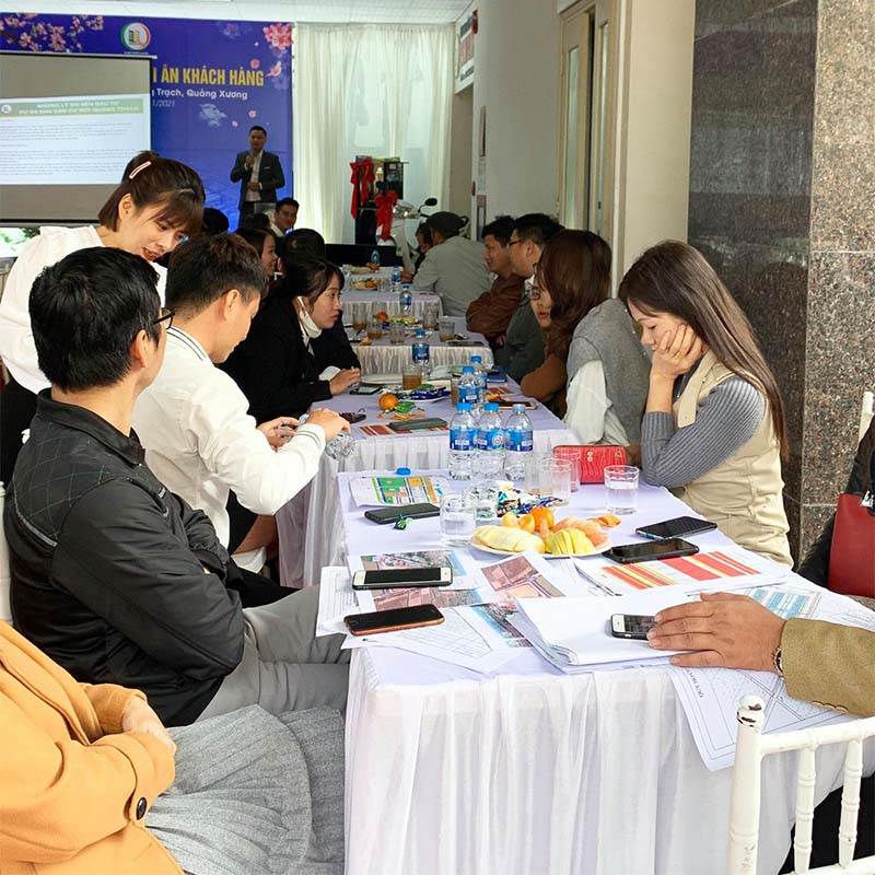 tiệc trà "Siêu dự án" đất nền Quảng Trạch