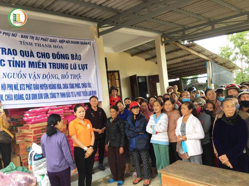 Lam Linh Land chung tay cùng đồng bào vùng lũ