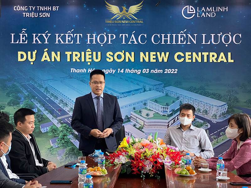 Ký kết hợp tác phân phối chiến lược Dự án Triệu Sơn New Central, Thanh Hóa
