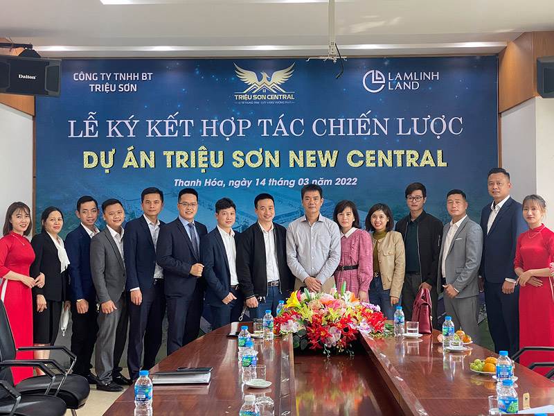 Ký kết hợp tác phân phối chiến lược Dự án Triệu Sơn New Central, Thanh Hóa