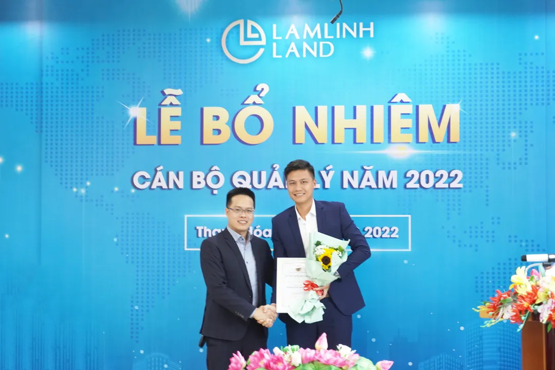 Lễ bổ nhiệm cán bộ quản lý năm 2022 - Lam Linh Land